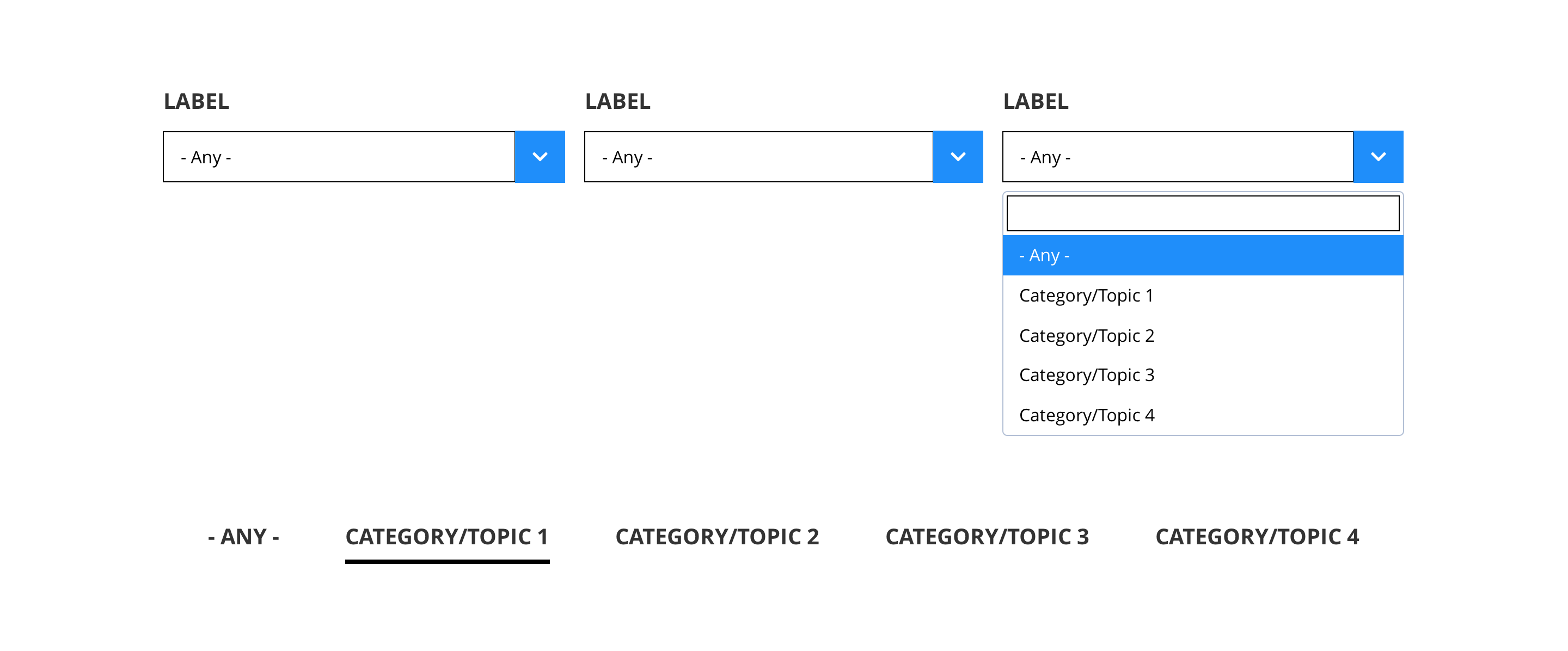 Layout specification