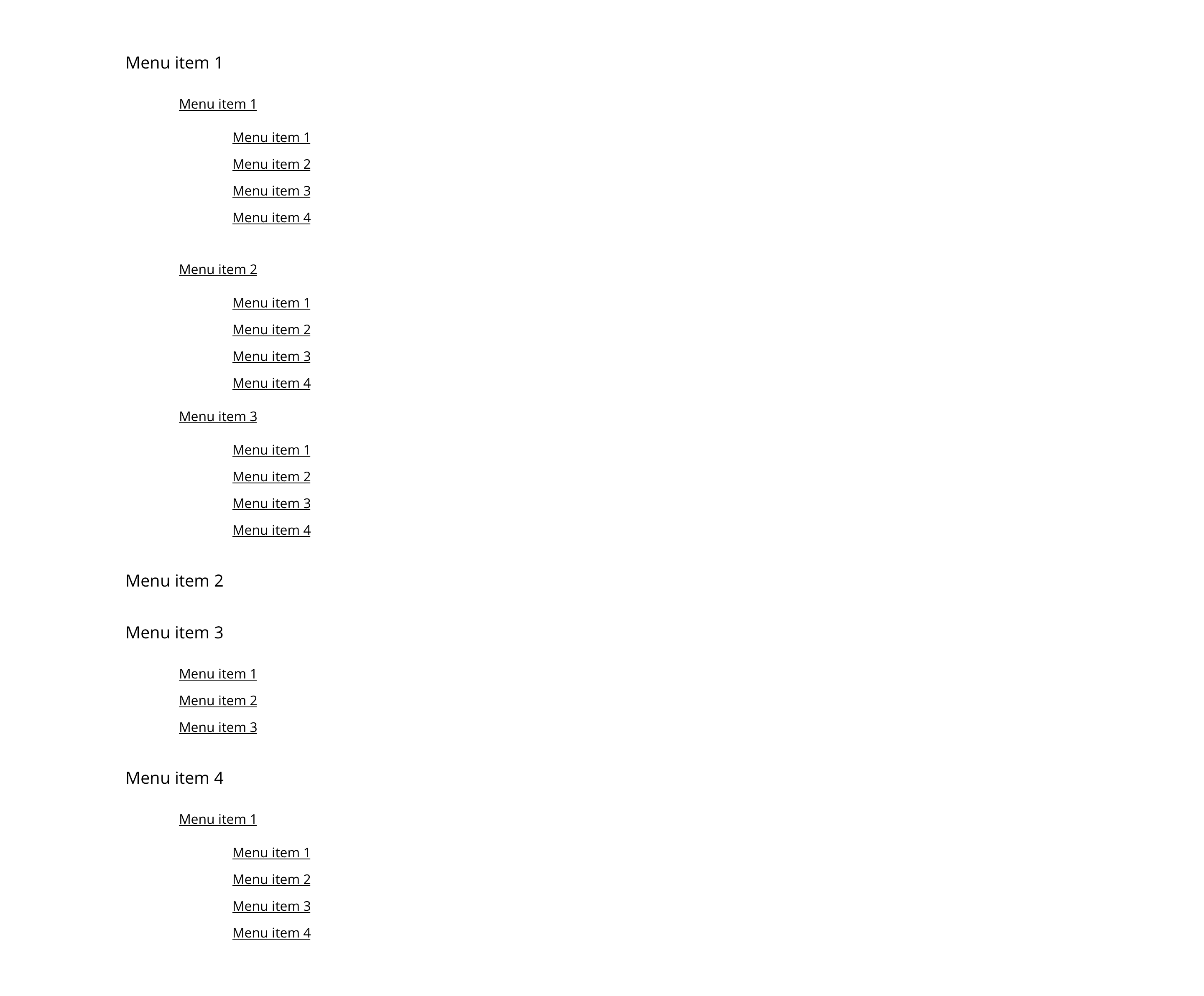 Layout specification